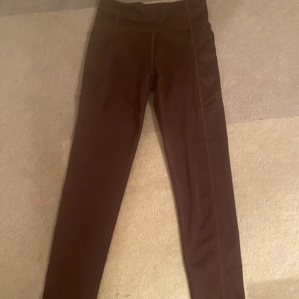 Brown Athletic Leggings